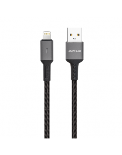 Кабел за данни Tupe-C to USB DeTech DE-C39 Черен