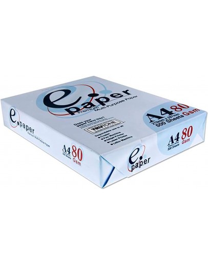 Хартия E-Paper 500л, А4 80гр.