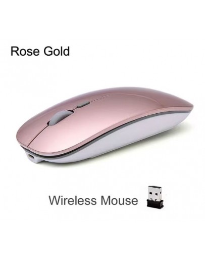 Мишка Rechargeable Optical Wireless Mouse Slient Button