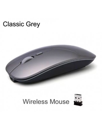 Мишка Rechargeable Optical Wireless Mouse Slient Button Ultra