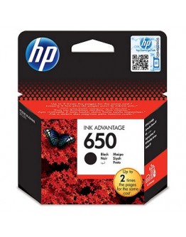 Консуматив за HP 650 Black Оригинална мастилена глава CZ101AE