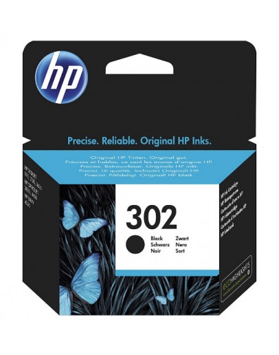 Консуматив за HP 302 Black Оригинална мастилена глава