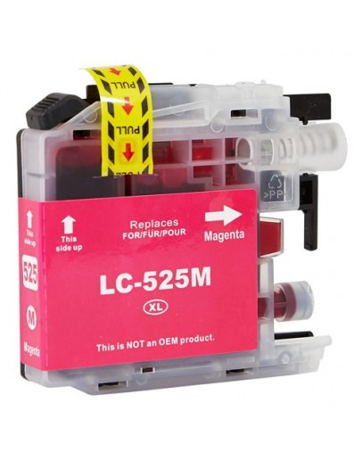 BROTHER LC525Magenta XL съвместима мастилница Червена