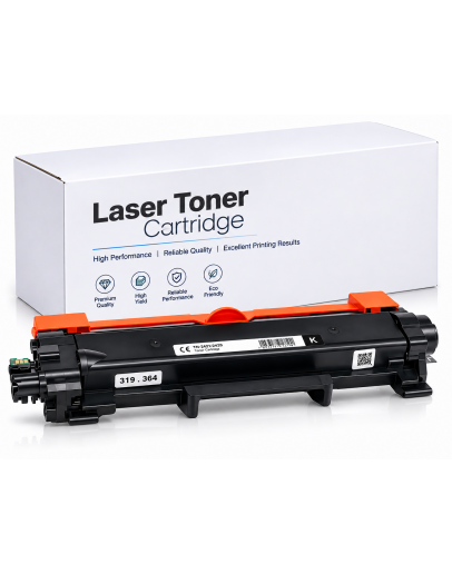 Съвместима тонер касета Brother TN-2590XL NEW IP с опаковка